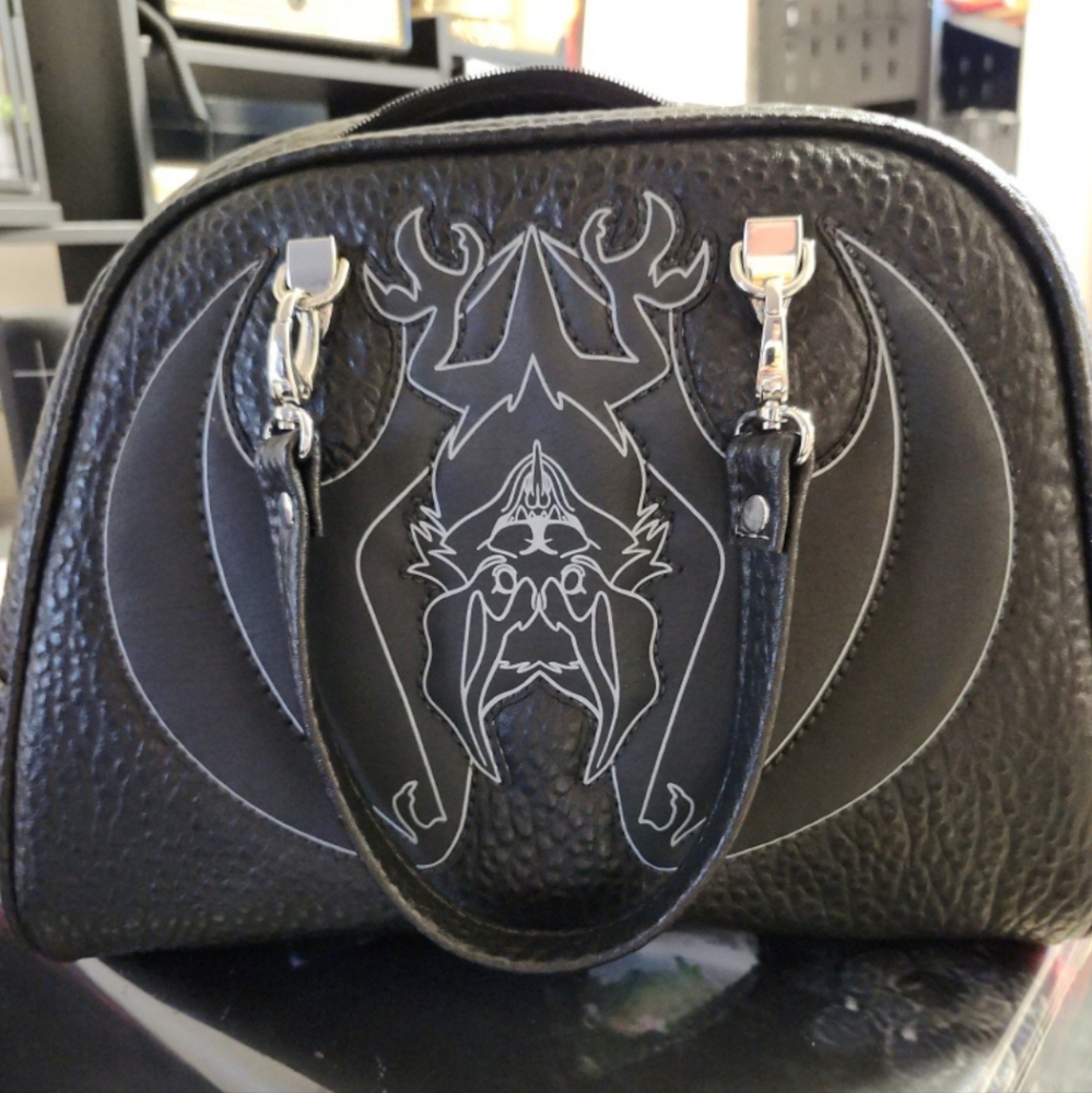 SOLD: Double K Originals Gothy Bowling Purse